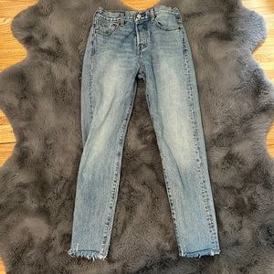 Levi’s Wedgie Straight Leg Jeans